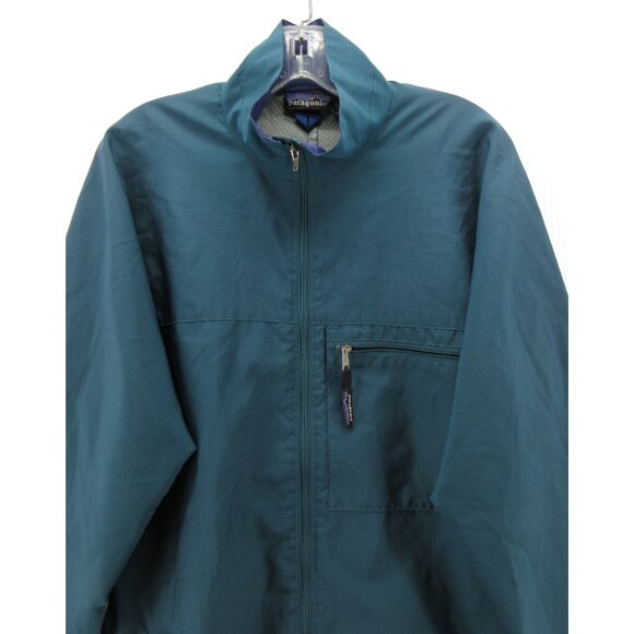 VINTAGE Patagonia Jacket Medium Windbreaker Ripstop 90s Lightweight - Picture 2 of 9